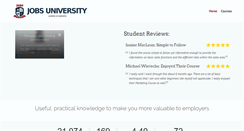 Desktop Screenshot of jobsuniversity.com
